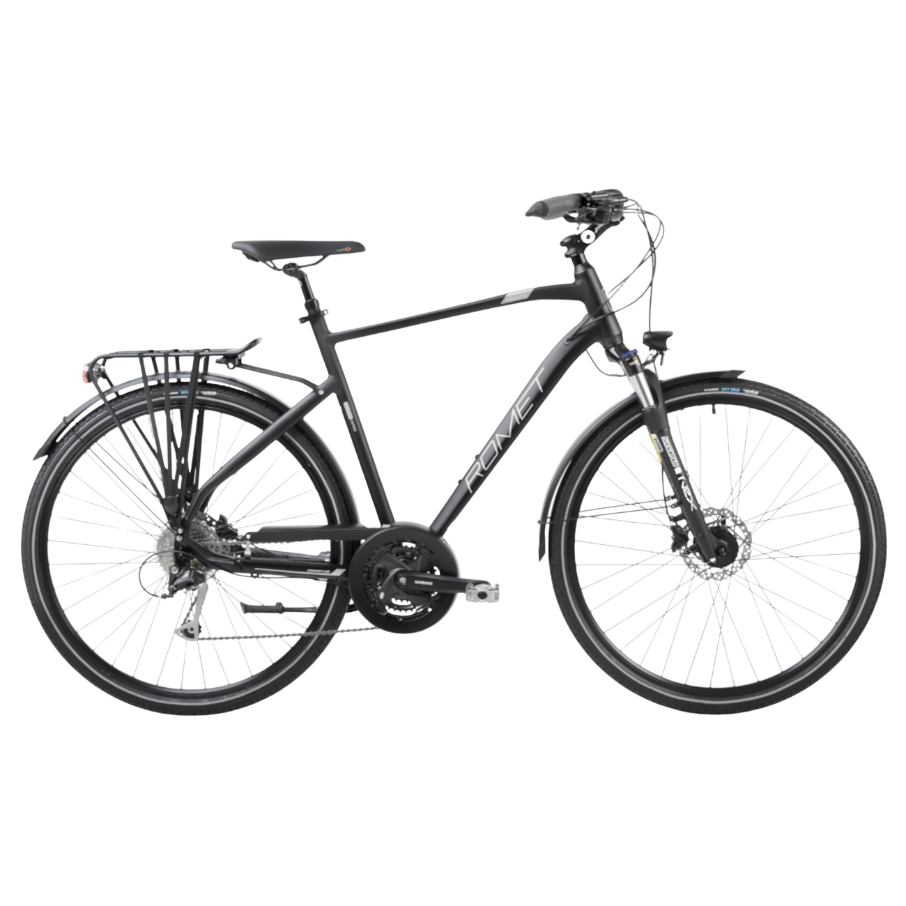 Meeste jalgratas ROMET Wagant 8, must (L)