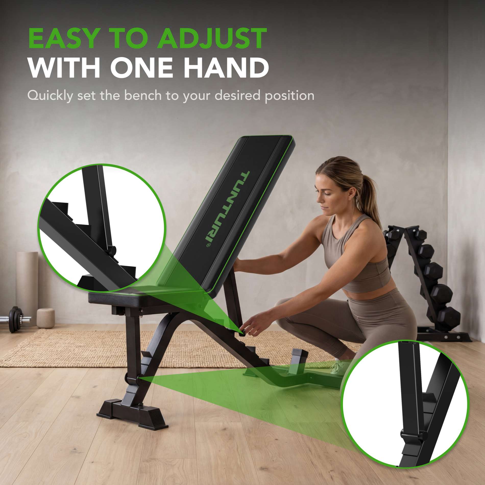 Tõstepink TUNTURI UB40 Utility Bench - Image 7